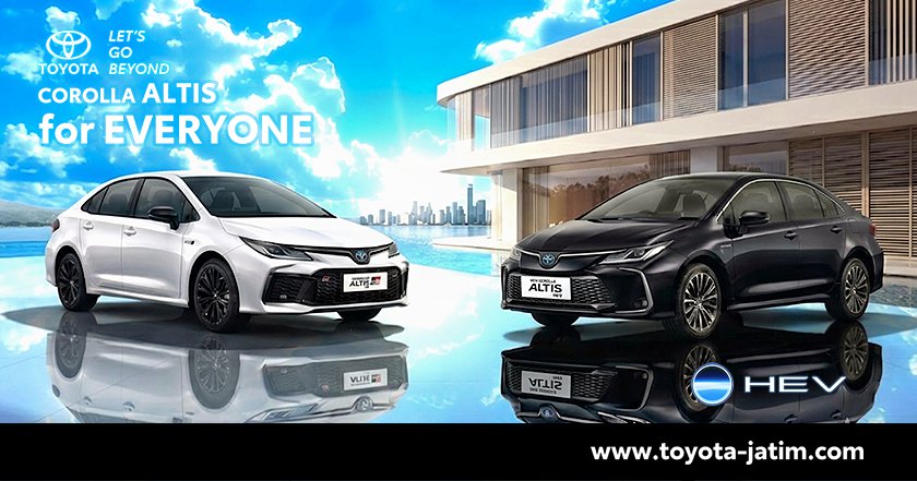 New Corolla Altis Surabaya